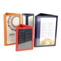 Triangle Table Top Menu Holders