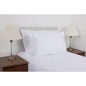 Mitre Comfort Cairo Pillowcase White - Image 1