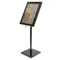 Securit LED Menu Display Case Black - Image 1