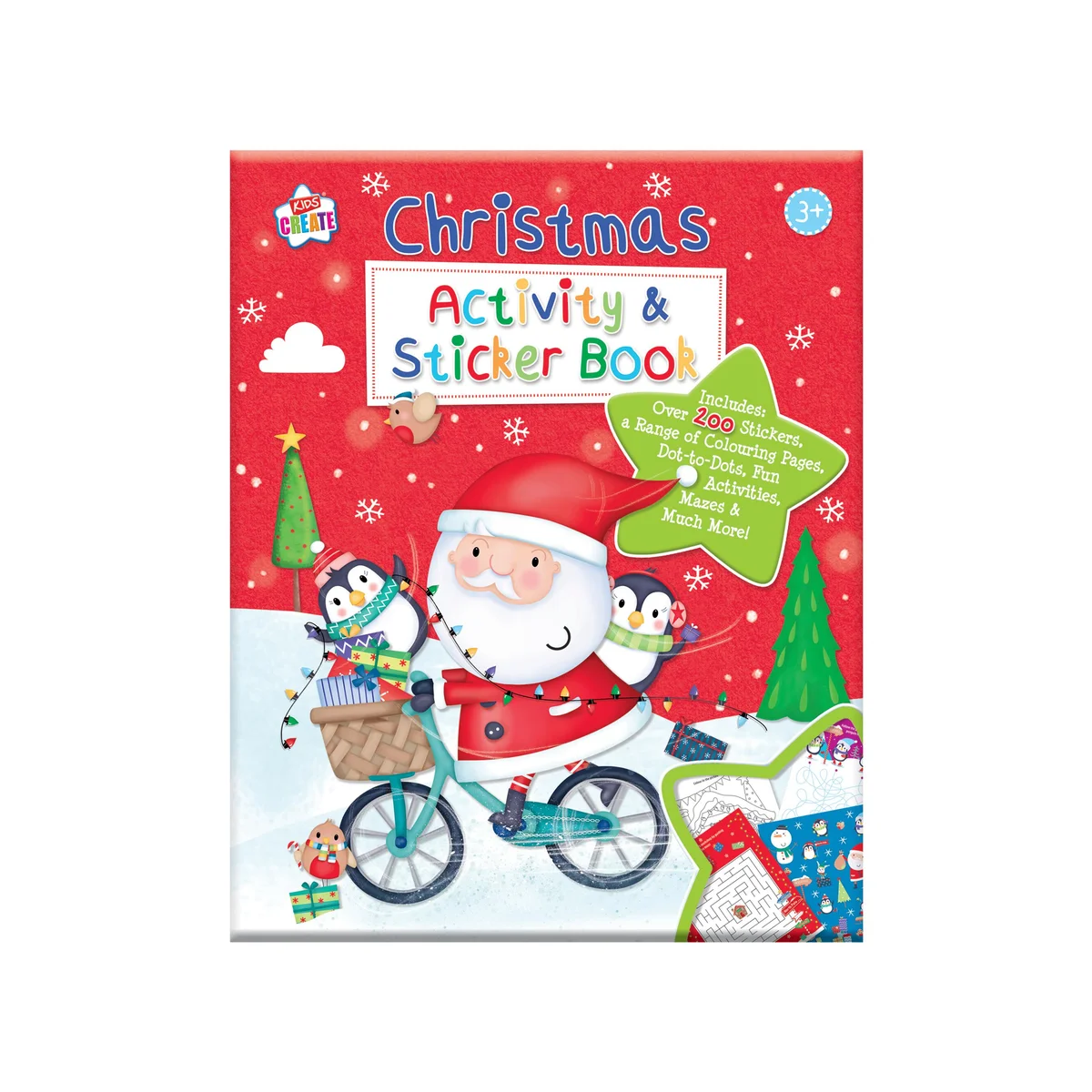 Giftmaker Christmas Sticker Activity Book (Pack of 24) XGIMACC5A012 - Image 1