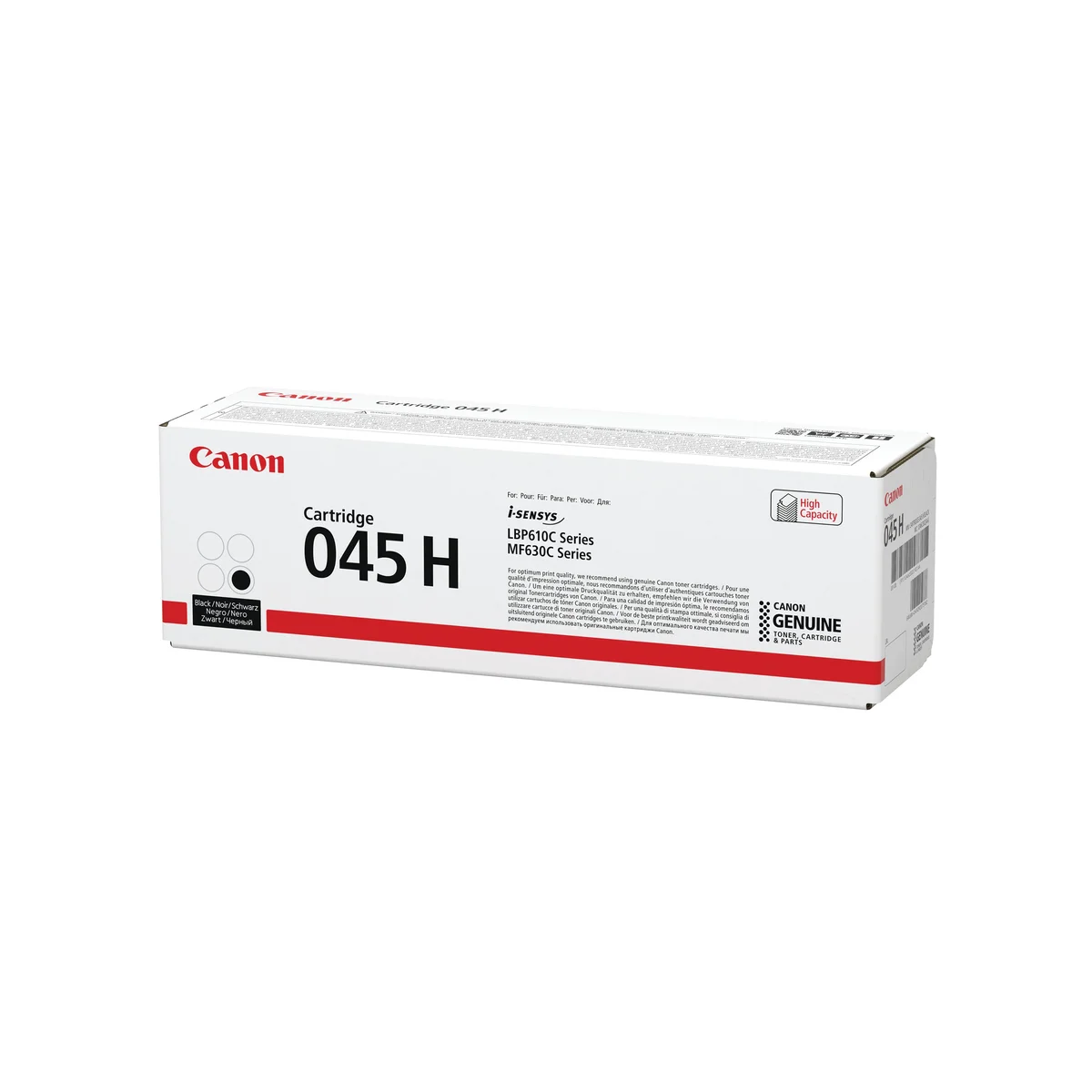 Canon 045H Toner Cartridge High Yield Black 1246C002 - Image 2