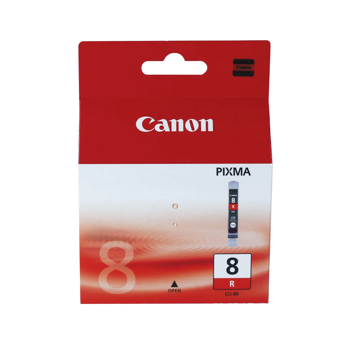 Canon CLI-8R Ink Cartridge Red 0626B001 - Image 1