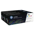 HP 305A Original LaserJet Toner Cartridge CMY 3-pack CF370AM - Image 1