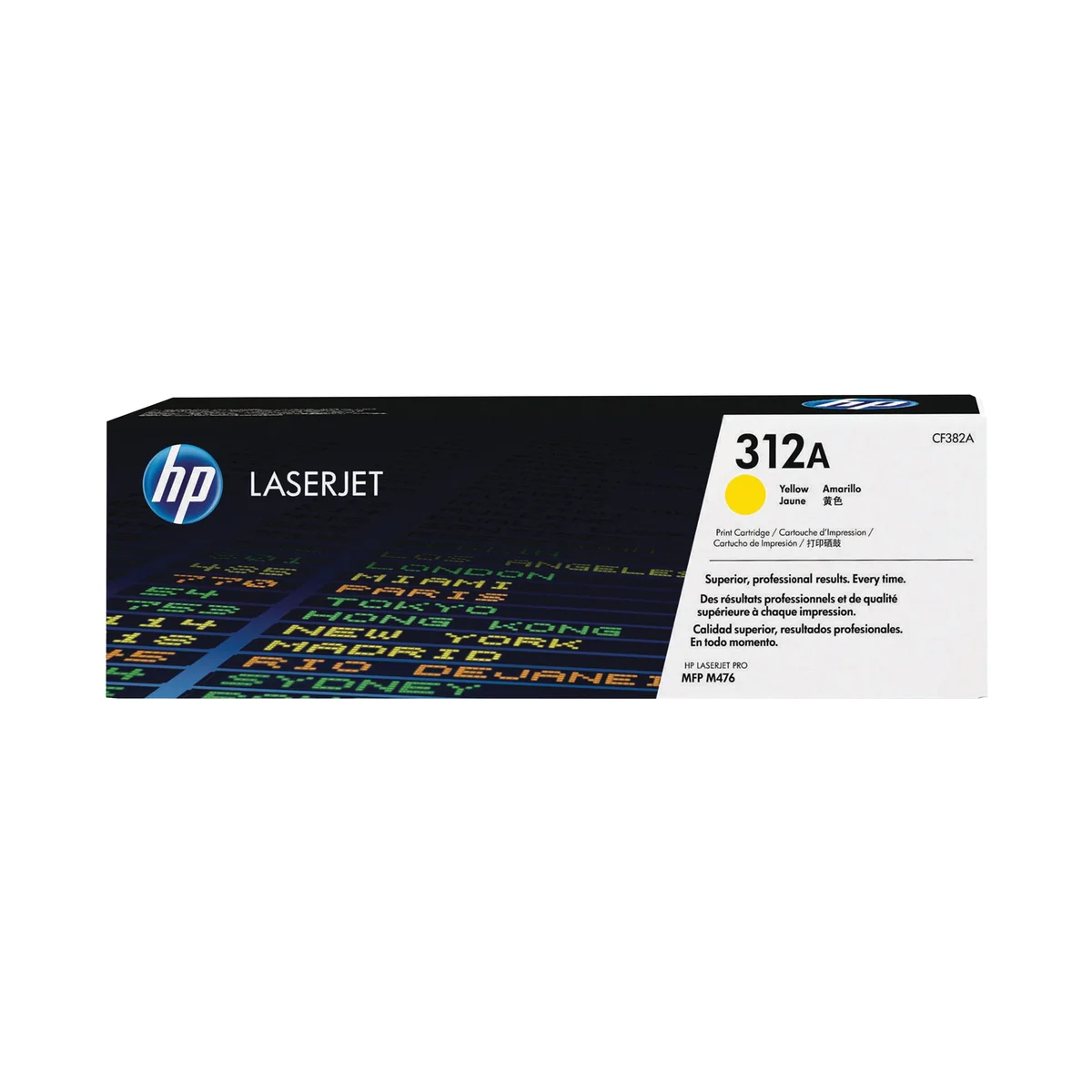 HP 312A Original LaserJet Toner Cartridge Yellow CF382A - Image 1