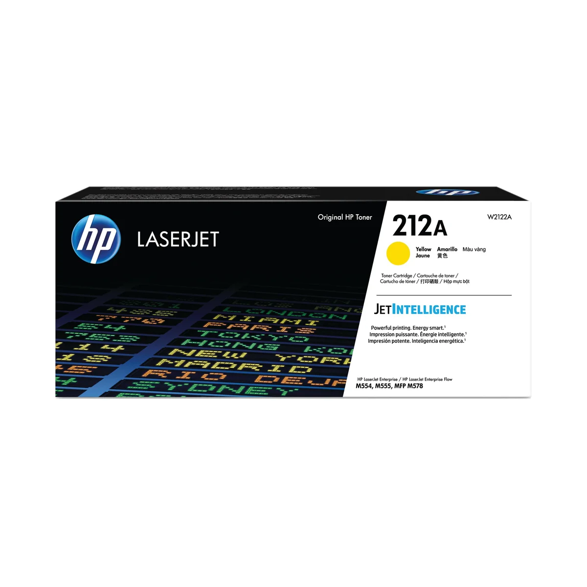 HP 212A Original LaserJet Toner Cartridge Yellow W2122A - Image 1