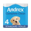 Andrex Complete Clean Toilet Tissue 2-Ply Standard 4x6 Rolls White (Pack of 24) 4480125 - Image 2