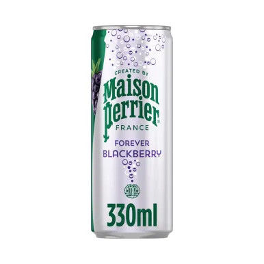 Maison Perrier Sparkling Water Forever Blackberry 330ml Can (Pack of 24) 13144290
