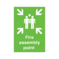Safety Sign Fire Assembly Point A2 PVC FR04548R - Image 1