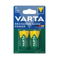Varta C Rechargeable Accu Battery NiMH 3000 mAh (Pack of 2) 56714101412 - Image 1