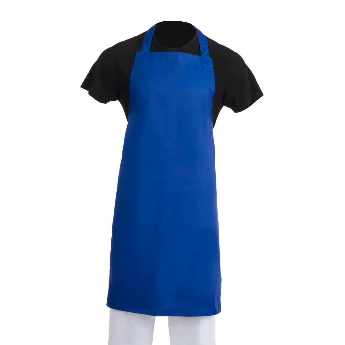 Whites Bib Apron Royal Blue - Image 1