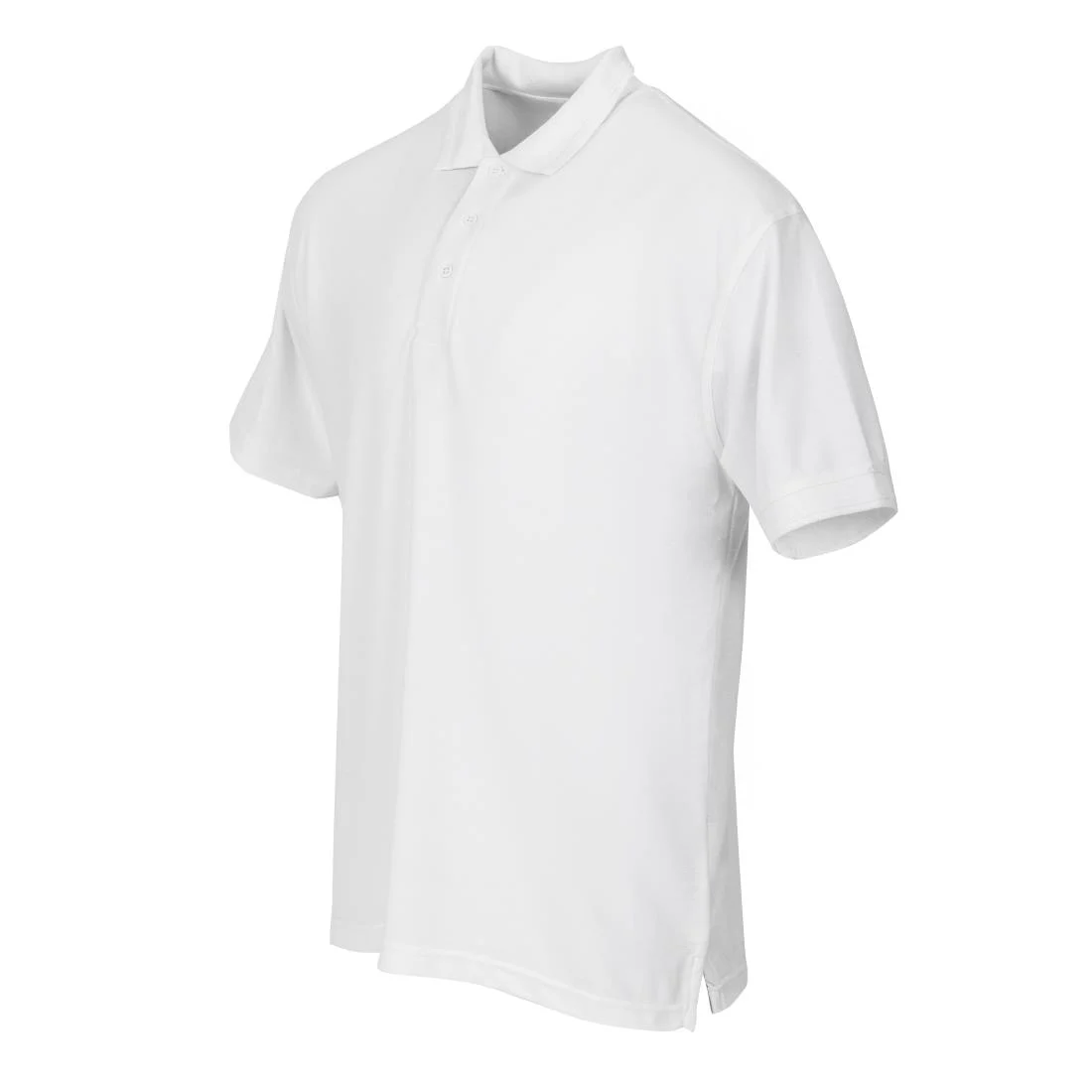 Unisex Polo Shirt White XL