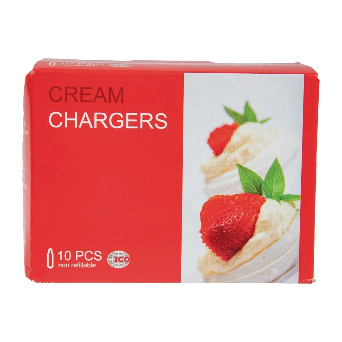 Vogue Cream Whipper Bulbs Box 10 - Image 1