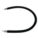 Bolero Black Rope Barrier System 1.5m - Image 1