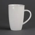 Olympia Whiteware Latte Mugs 400ml 14oz - Image 1