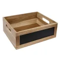 Olympia Bread Crate with Chalkboard 1/2 GN - Image 1