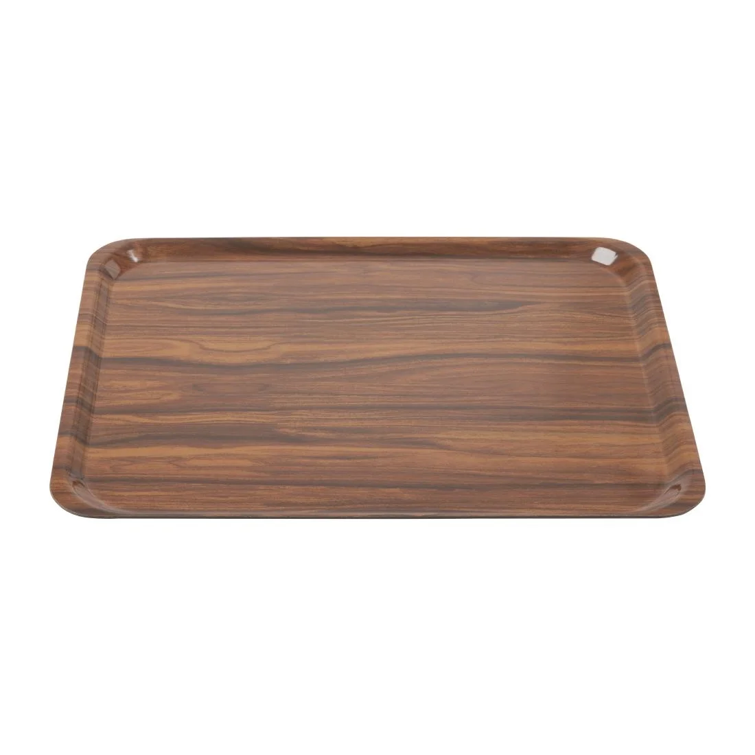 Cambro Capri Trays Walnut 460mm (24 Pack) - Image 2