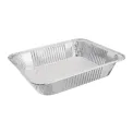 Fiesta Recyclable Foil 1/2 Gastronorm Containers (Pack of 5) - Image 1