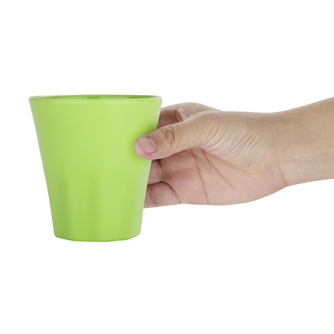 Kristallon Melamine Plastic Tumbler Green 290ml