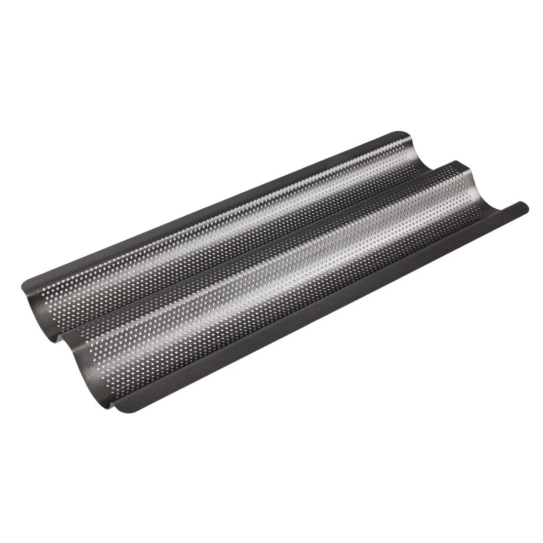 Masterclass Crusty Bake Non Stick Baguette Tray - Image 1