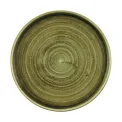Churchill Stonecast Plume Walled Plates Green 220mm (6 Pack) - Image 1
