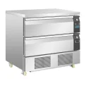 Polar U-Series Double Drawer Dual Temperature Counter Fridge Freezer 4xGN - Image 1