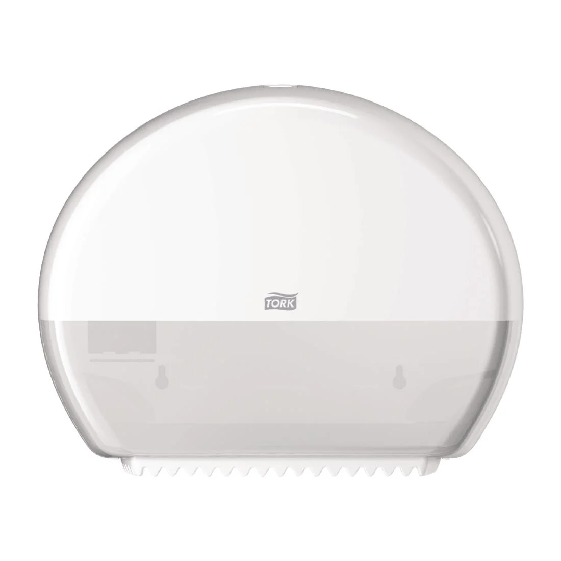 Tork Mini Jumbo Toilet Roll Dispenser White - Image 1