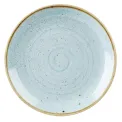 Churchill Stonecast Round Coupe Plate Duck Egg Blue 200mm - Image 1