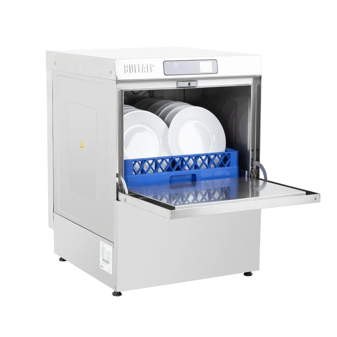 Buffalo Digital Undercounter Dishwasher with Drain Pump 500mm Basket - Image 2