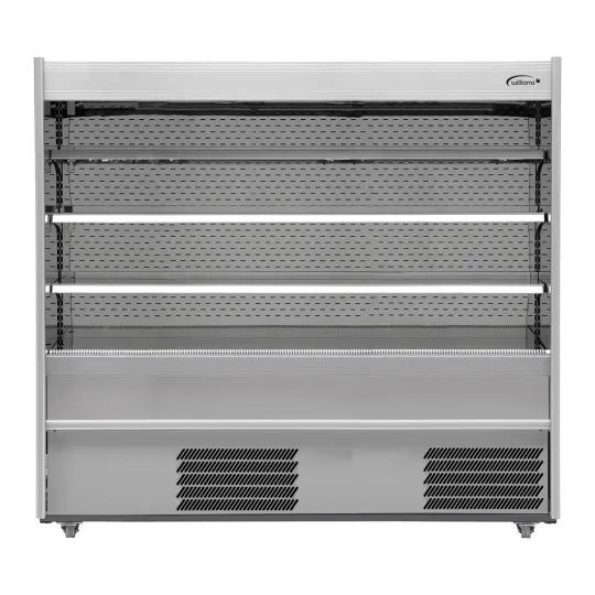 Williams Gem 1856mm Slimline Multideck Stainless Steel with Nightblind R180-SCN