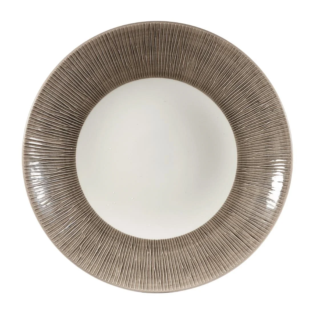 Churchill Bamboo Deep Round Coupe Plates Dusk 280mm (12 Pack) - Image 1