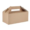 Colpac Recyclable Kraft Gable Boxes (125 Pack) - Image 1