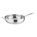 Vogue Stainless Steel Sauté Pan 30cm - Image 1