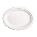Fiesta Compostable Bagasse Oval Plates 198mm (Pack of 50) - Image 2