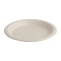 Fiesta Compostable Bagasse Round Plates Natural Colour 260mm (Pack of 50) - Image 1