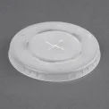 Fiesta Recyclable Polystyrene Lids for 12oz Cold Paper Cups 80mm (Pack of 1000) - Image 1