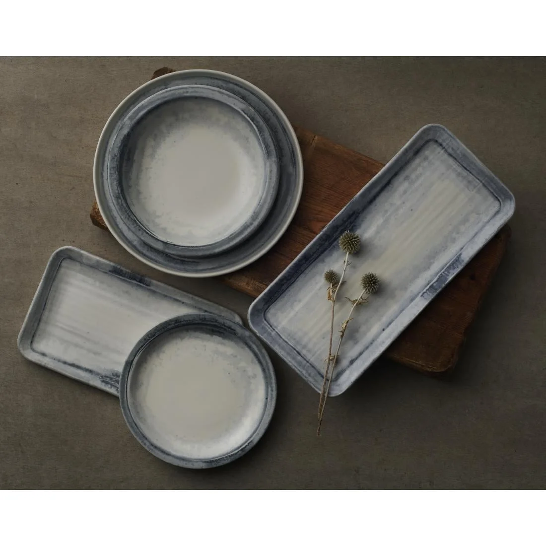 Dudson Makers Finca Nova Plates Limestone 229mm (12 Pack) - Image 2