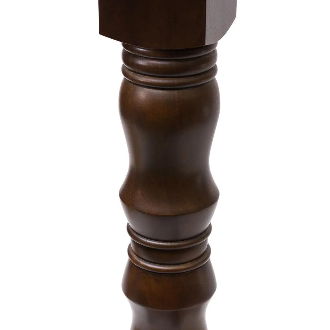 Islington Poseur Round Table Dark Wood 700mm - Image 2