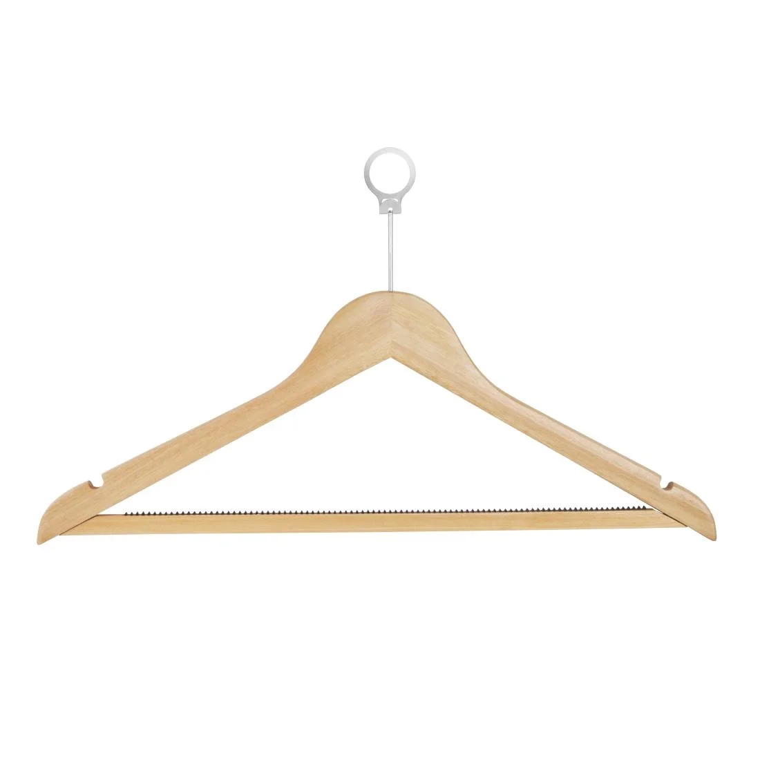 Bolero Wooden Security Hanger (10 Pack) - Image 1