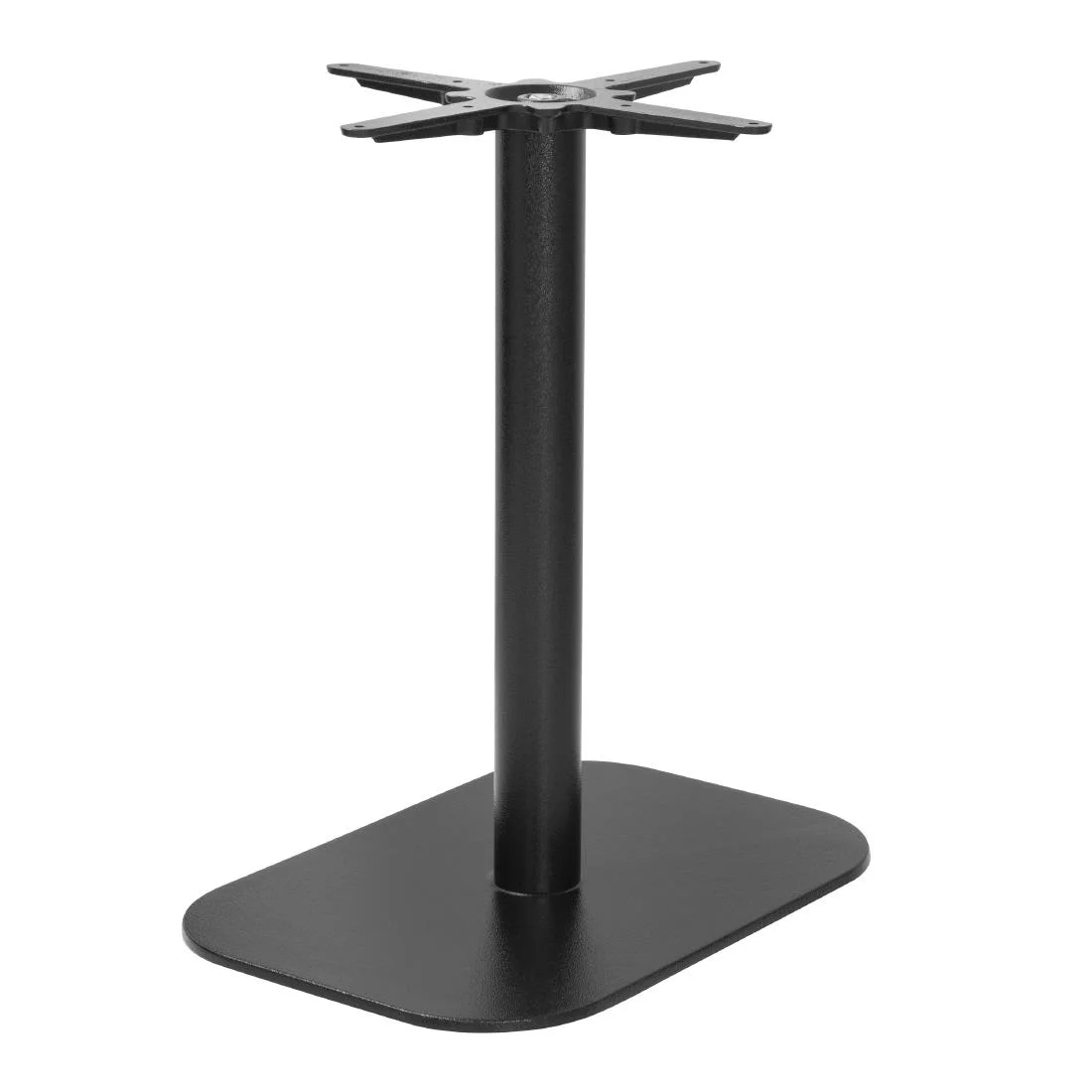 Bolero Black Cast Iron Table Base 720x420x600mm - Image 1