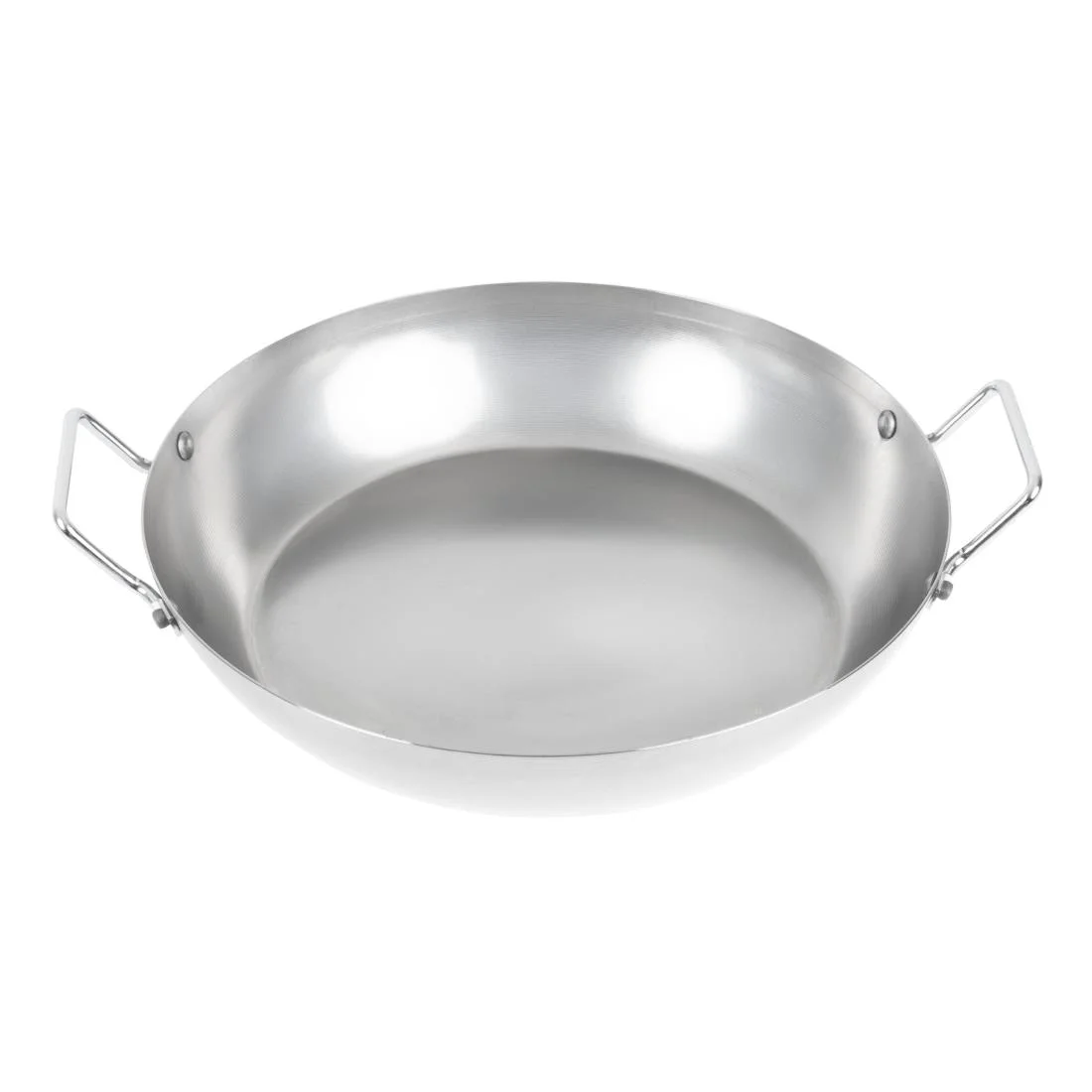 Vogue Black Iron Paella Pan 325mm - Image 1