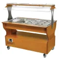 Roller Grill Chilled / Warm Salad Bar Light SB40M - Image 1