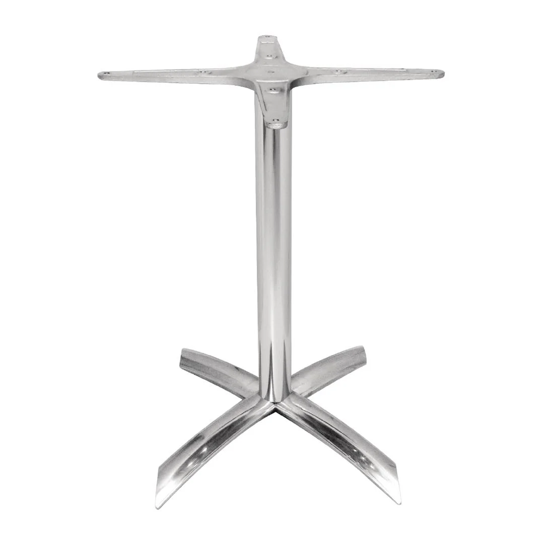 Bolero Flip Top Aluminium Table Base - Image 1