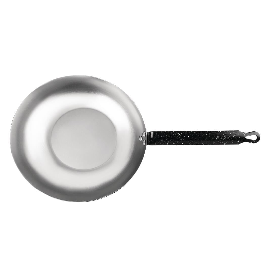 Vogue Black Iron Wok 280mm