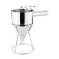 Vogue Stainless Steel Piston Funnel 1.3ltr - Image 1