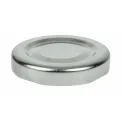 Silver Cap for Mini Milk Bottles - Image 1