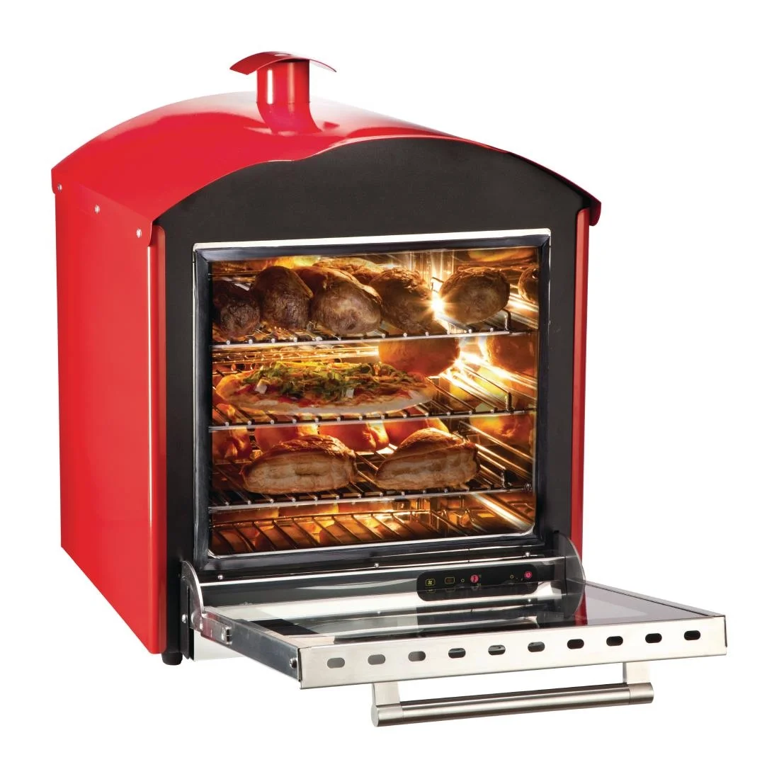 King Edward Bake King Solo Oven Red BKS-RED - Image 2