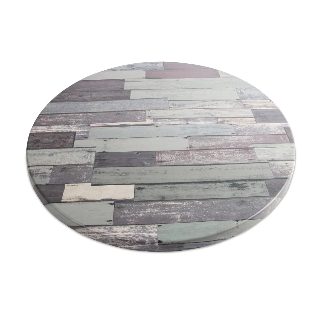 Werzalit Round 600mm Table Top Blanchas Blue - Image 2