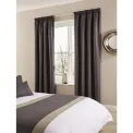 Comfort Tundra Tape Top Curtains Pewter 130 x 183cm - Image 1