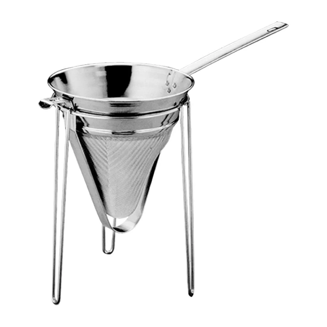 Gobel Three Leg Stainless Steel Gobel Strainer Stand for 200mm Chinois - Image 2