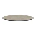 Extrema Round Cement Textured Table Top 600mm - Image 1